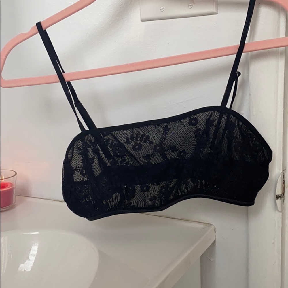 Floral lace bralette